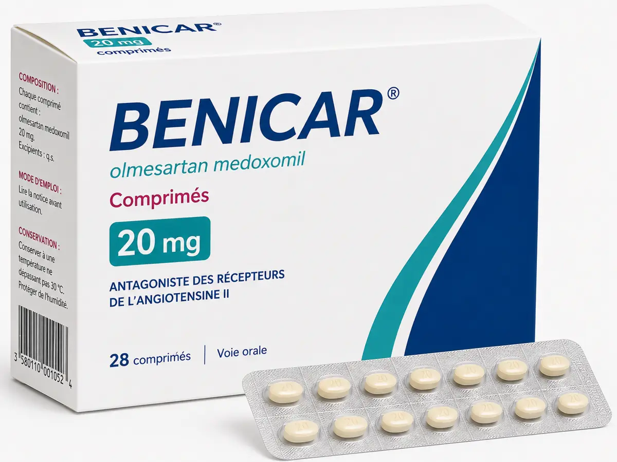 Benicar (Olmésartan) en France