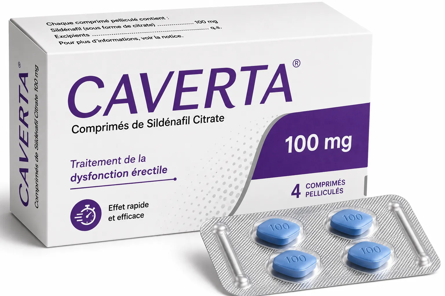 Caverta (Sildénafil) en ligne