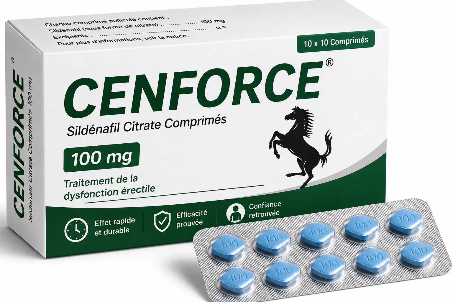 Cenforce (Sildénafil) en France