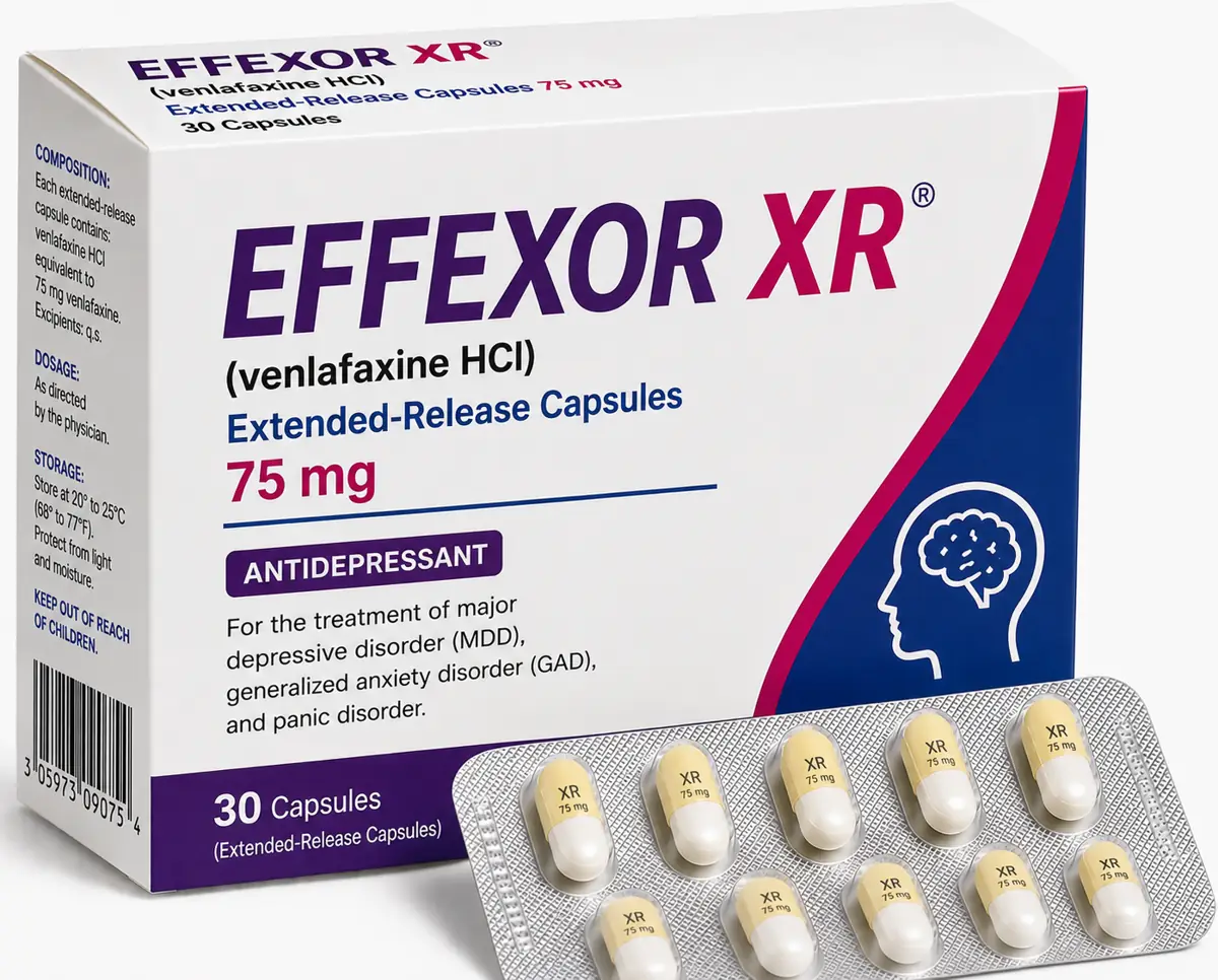 Effexor XR (Venlafaxine) prix et achat