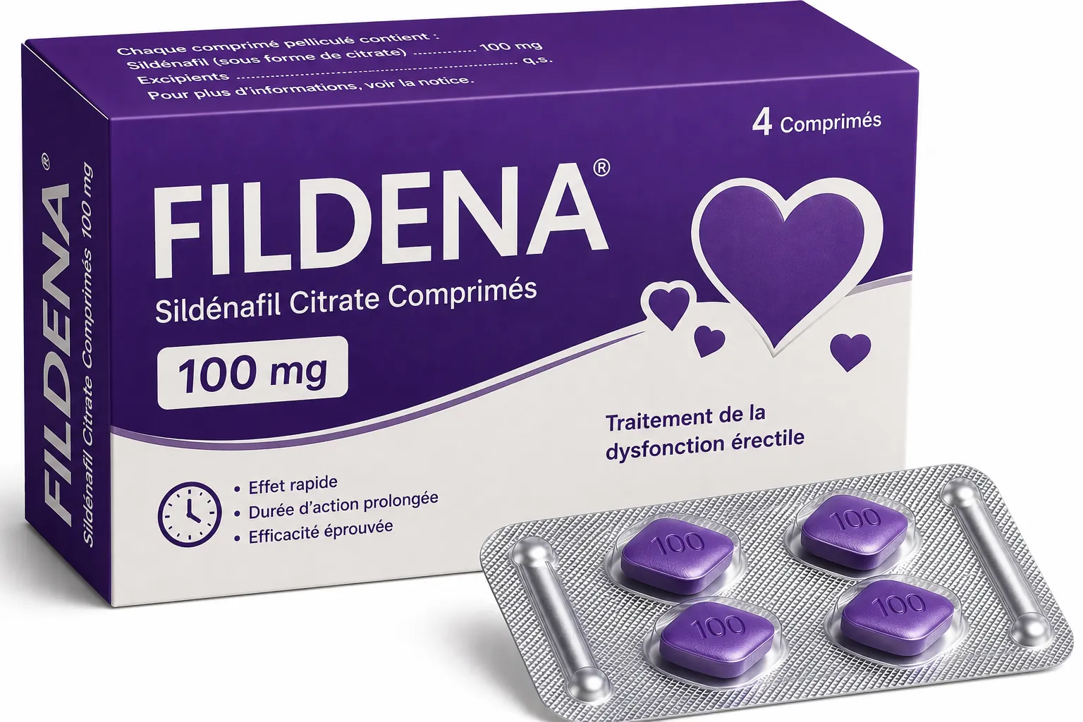 Fildena (Sildénafil) prix et achat