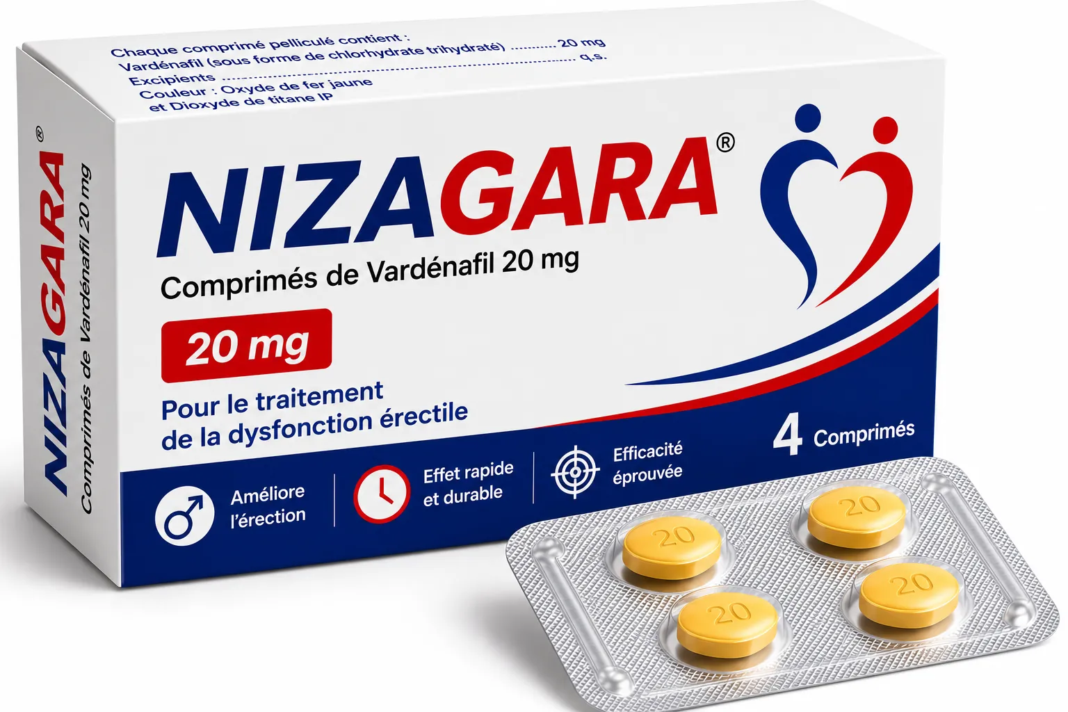 Nizagara (Sildénafil) en ligne