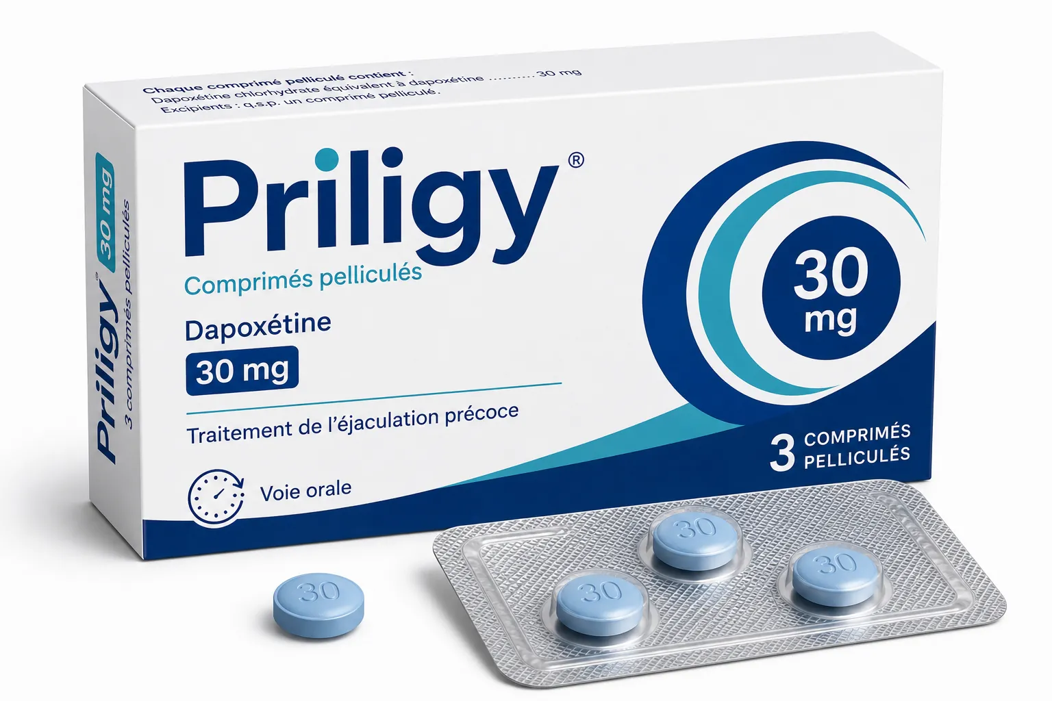 Priligy (Dapoxétine) en ligne