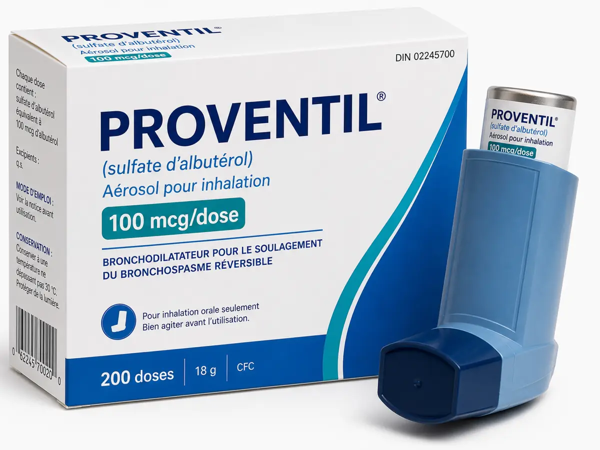 Proventil (Salbutamol) en ligne