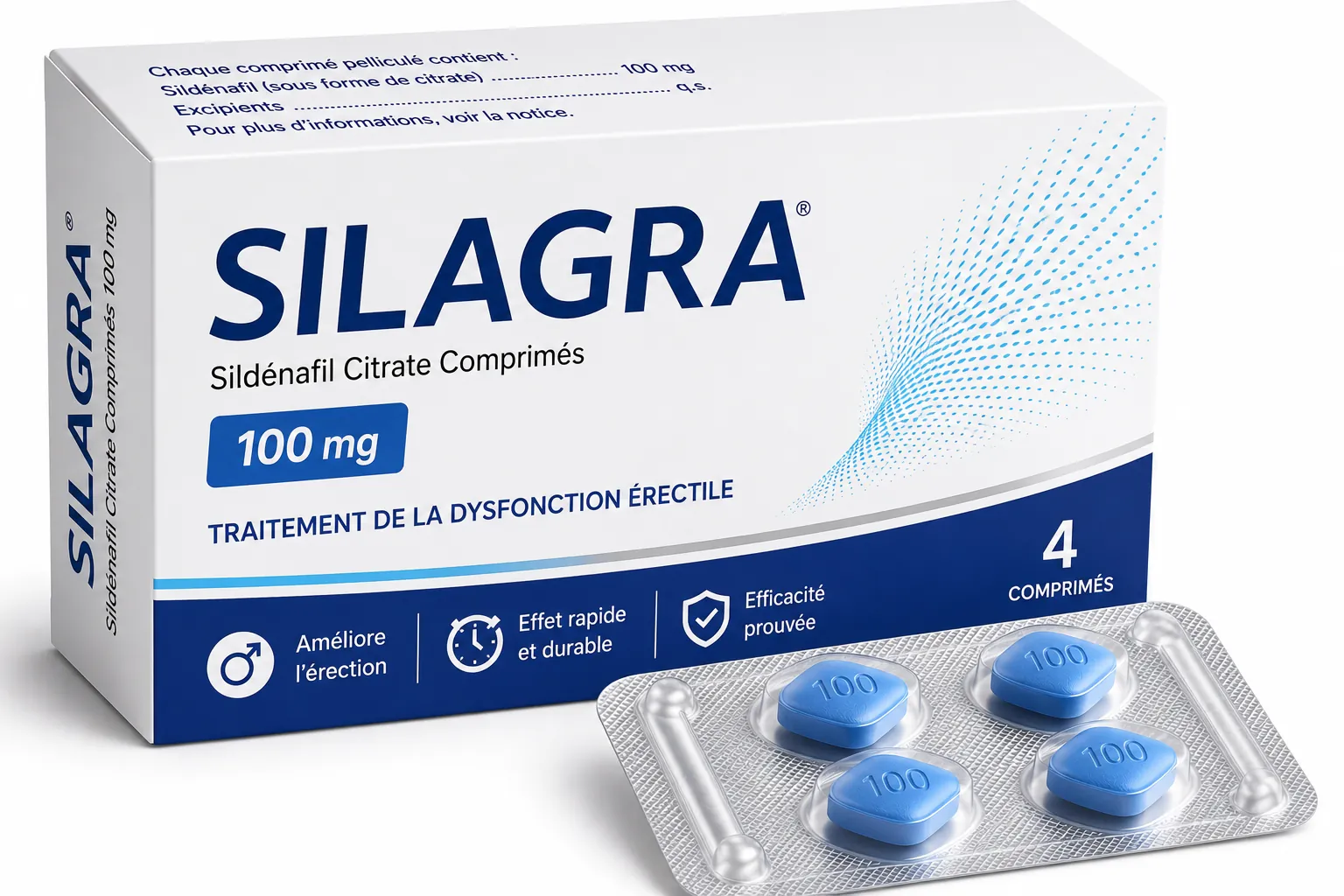 Silagra (Sildénafil) prix et achat